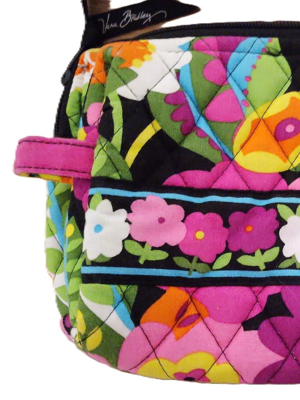 3 pc Vera Bradley floral Va Va Bloom Traveling toiletries cases